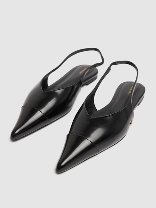 Luisaviaroma Slingback Elena In Pelle Lucida 10mm