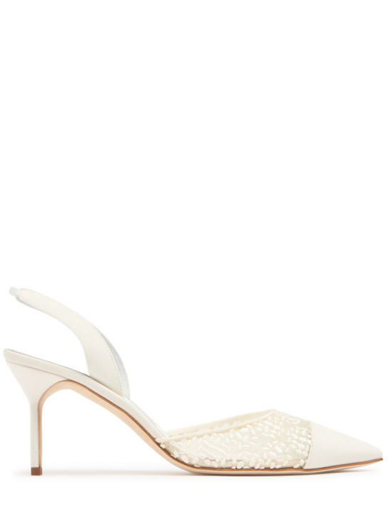 Luisaviaroma Slingback in pizzo Capsli 70mm