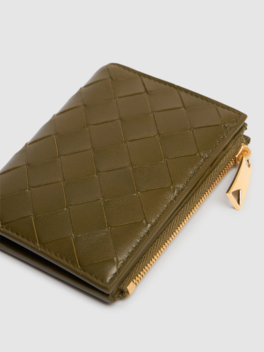 Luisaviaroma Small Intrecciato 15 Leather Wallet