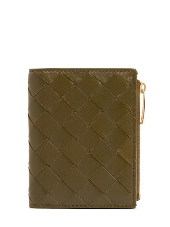 Luisaviaroma Small Intrecciato 15 leather wallet