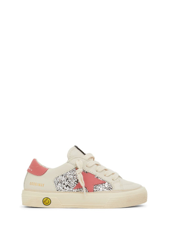 Luisaviaroma Sneaker May in pelle con glitter