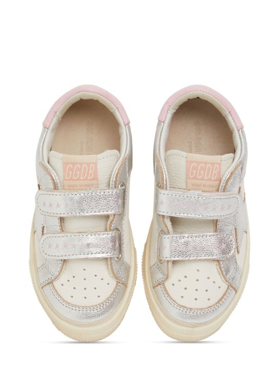 Luisaviaroma Sneaker May School In Pelle Laminata