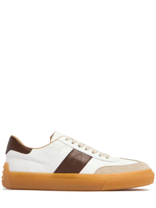 Luisaviaroma Sneakers in camoscio e pelle
