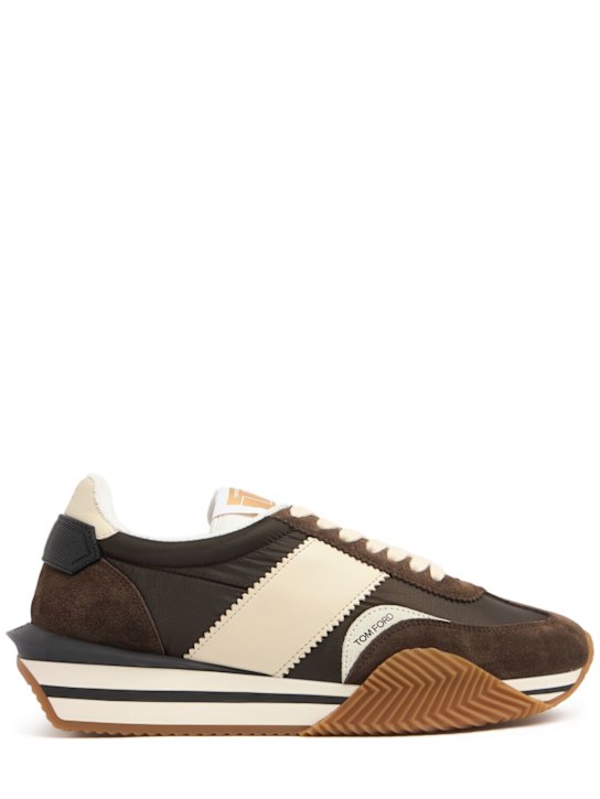Luisaviaroma Sneakers in camoscio e techno