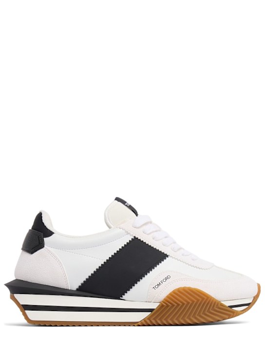 Luisaviaroma Sneakers in camoscio e techno