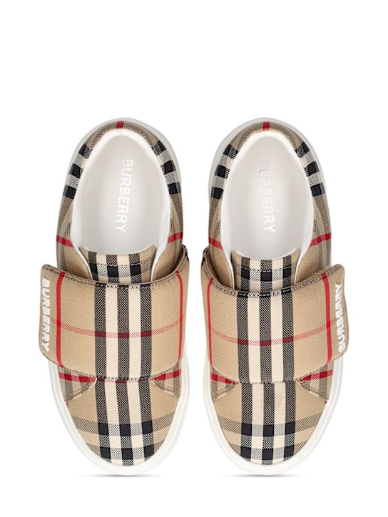 Luisaviaroma Sneakers In Cotone Check