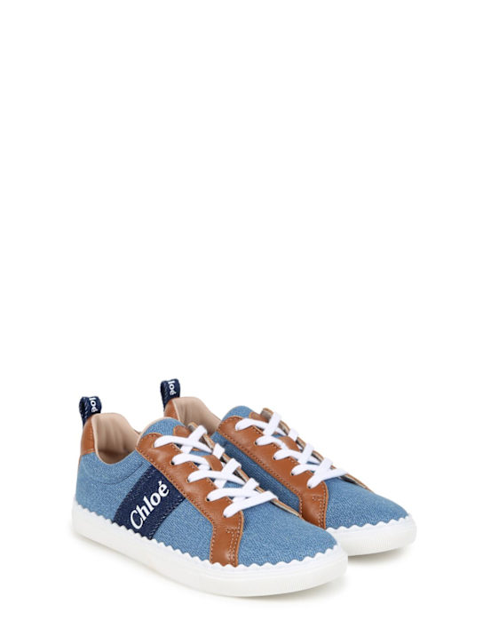 Luisaviaroma Sneakers In Denim Di Cotone