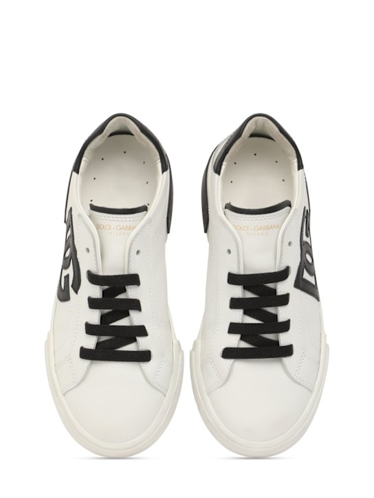 Luisaviaroma Sneakers In Pelle Con Logo