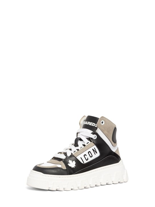 Luisaviaroma Sneakers In Pelle Con Logo