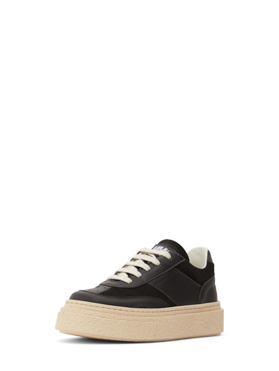 Luisaviaroma Sneakers In Pelle Con Logo