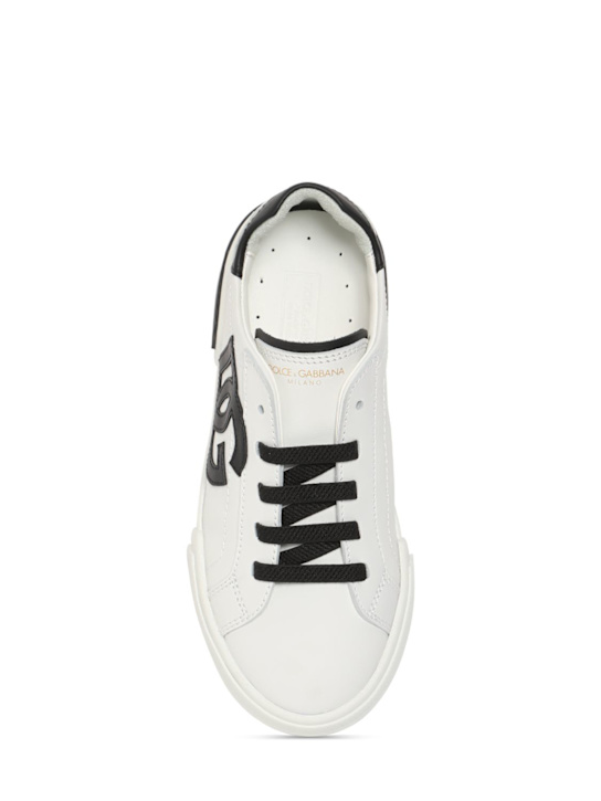 Luisaviaroma Sneakers In Pelle Con Logo