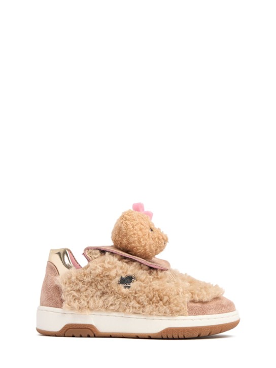 Luisaviaroma Sneakers in pelle con orsetto