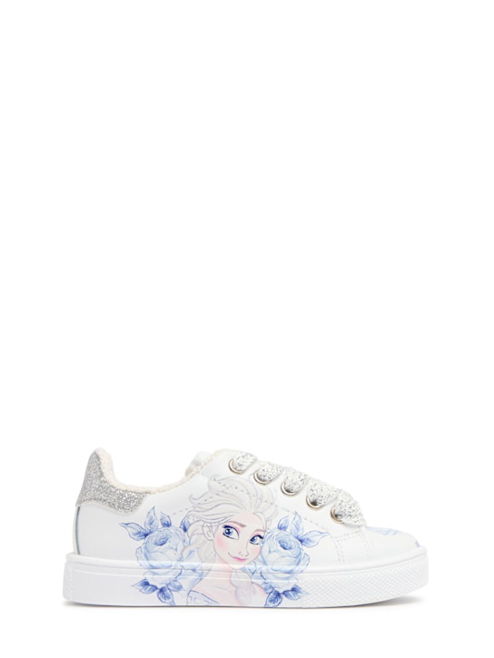 Luisaviaroma Sneakers in pelle stampa Frozen