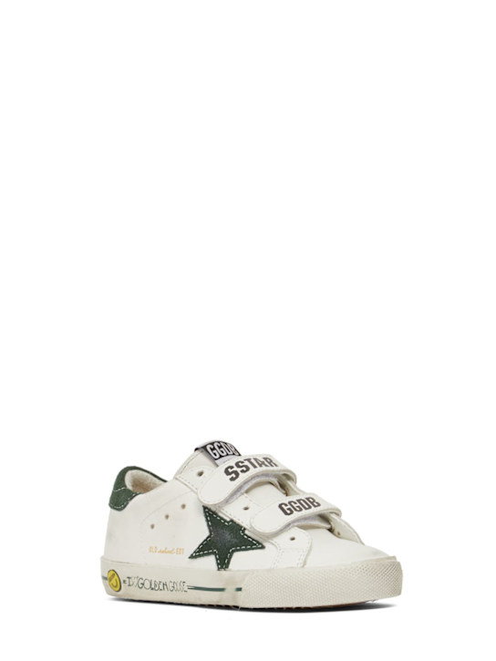 Luisaviaroma Sneakers Old School In Pelle