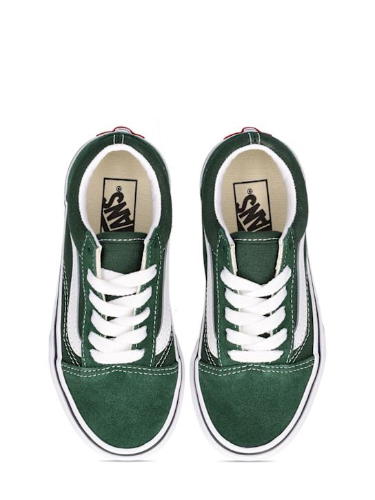 Luisaviaroma Sneakers Old Skool V In Misto Pelle