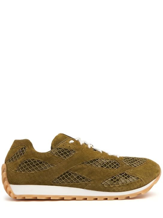 Luisaviaroma Sneakers Orbit in camoscio e mesh