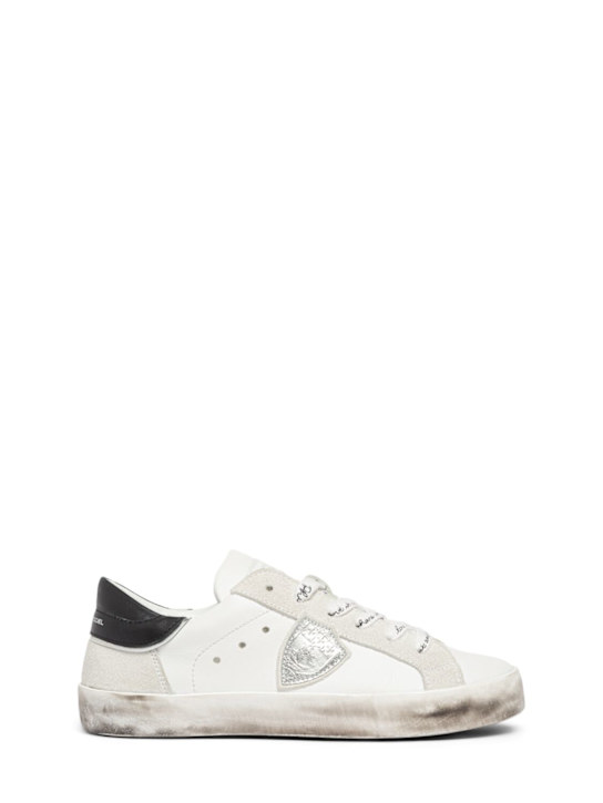 Luisaviaroma Sneakers Paris in pelle
