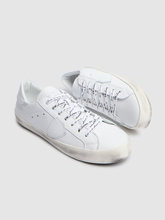 Luisaviaroma Sneakers Paris In Pelle
