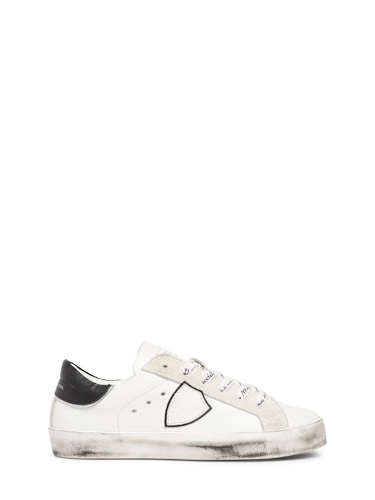Luisaviaroma Sneakers Paris in pelle
