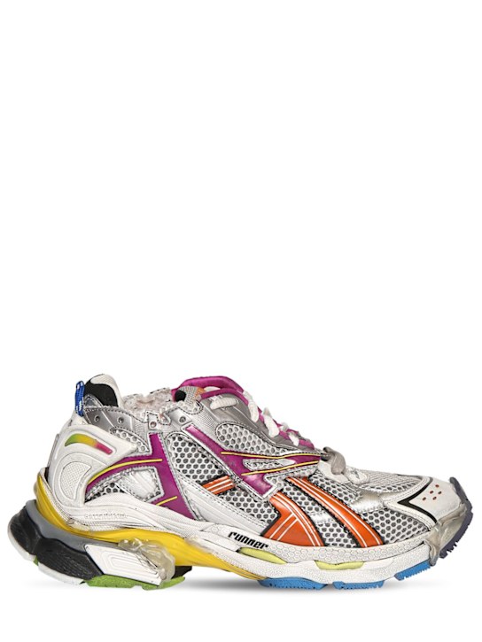 Luisaviaroma Sneakers runner in mesh e nylon