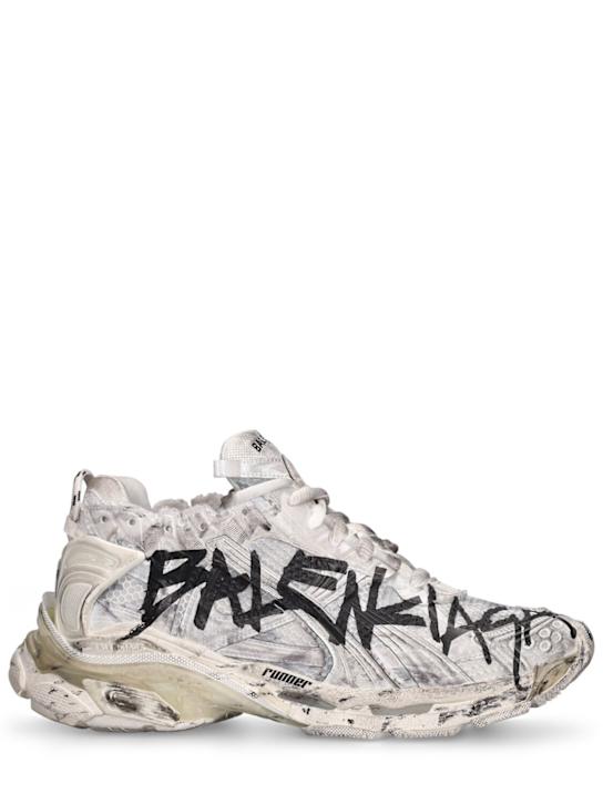Luisaviaroma Sneakers Runner in mesh e nylon