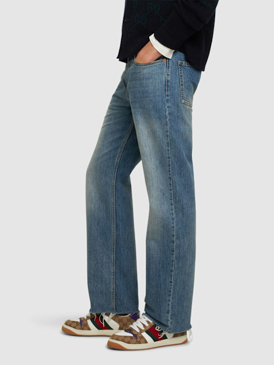 Luisaviaroma Sneakers Screener GG In Tela E Pelle