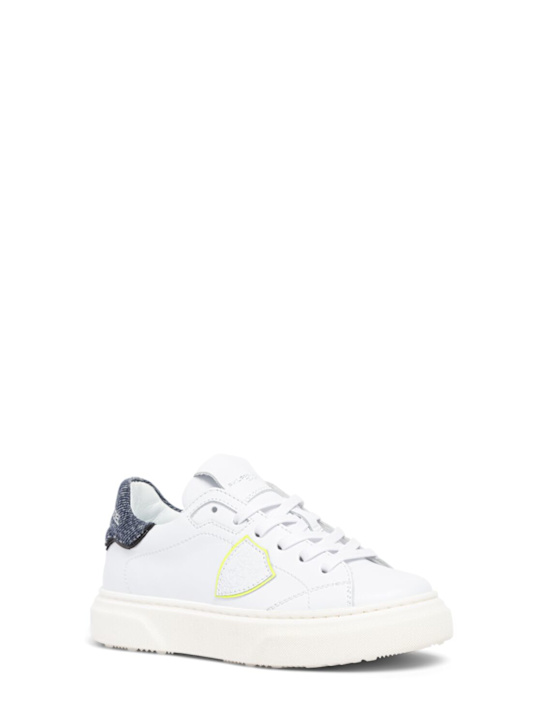 Luisaviaroma Sneakers Temple In Pelle