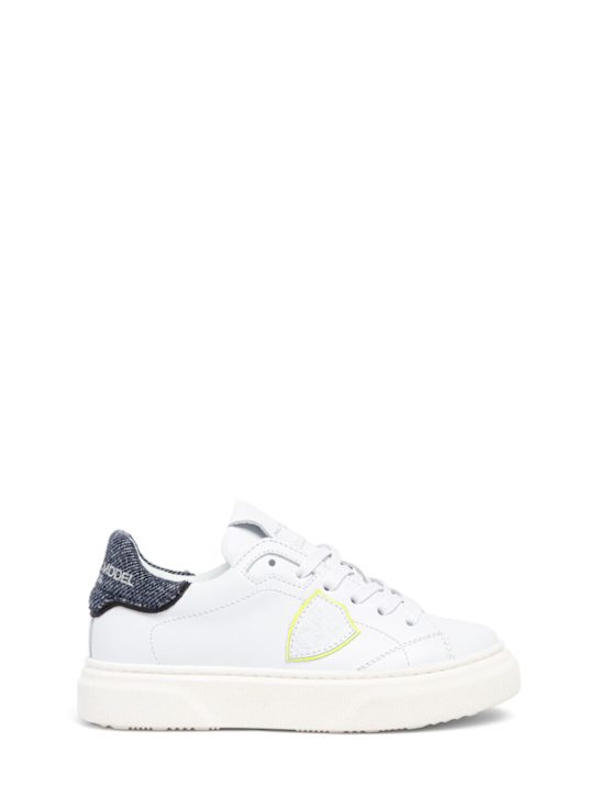 Luisaviaroma Sneakers Temple in pelle