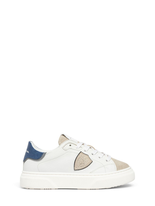 Luisaviaroma Sneakers Temple in pelle
