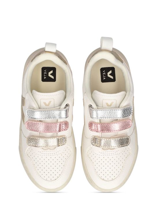 Luisaviaroma Sneakers V-10 In Pelle Senza Cromo