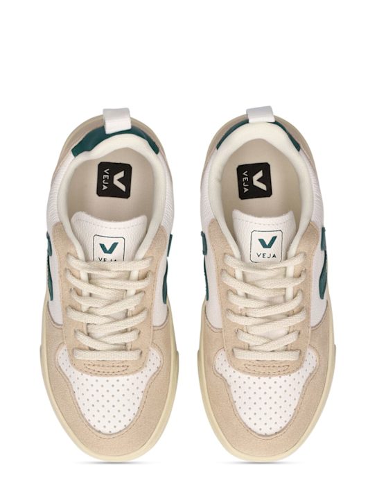 Luisaviaroma Sneakers V-10 In Pelle Senza Cromo