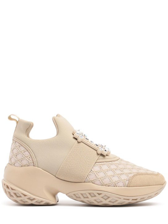 Luisaviaroma Sneakers Viv Run in cotone e mesh