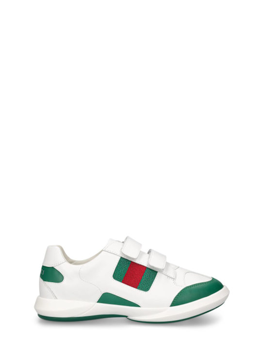 Luisaviaroma Sneakers Web in pelle