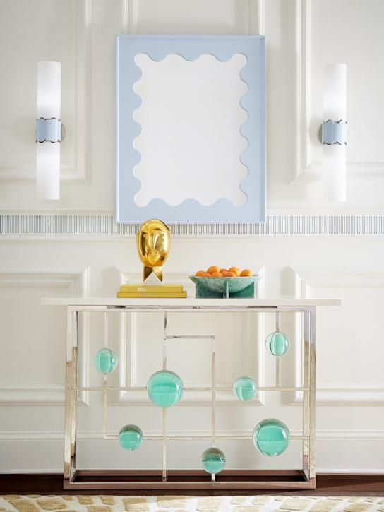 Luisaviaroma Specchio Ripple Laccato