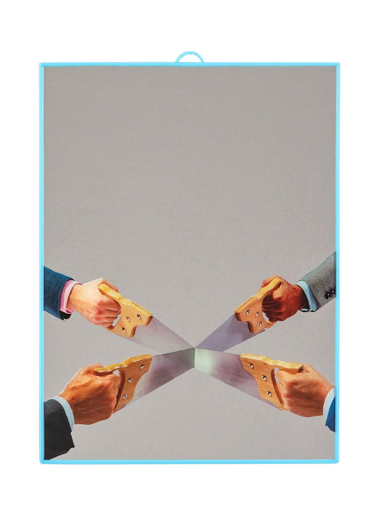 Luisaviaroma Specchio Saws con cornice in plastica