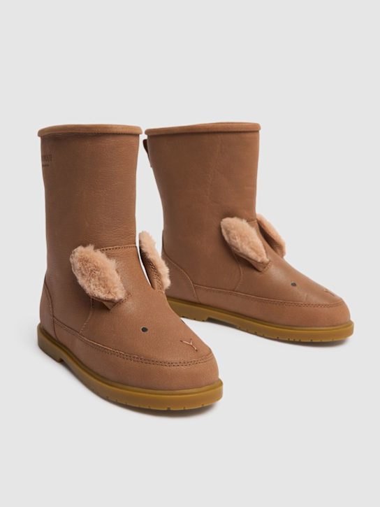 Luisaviaroma Stivaletti Bunny In Pelle / Orecchie