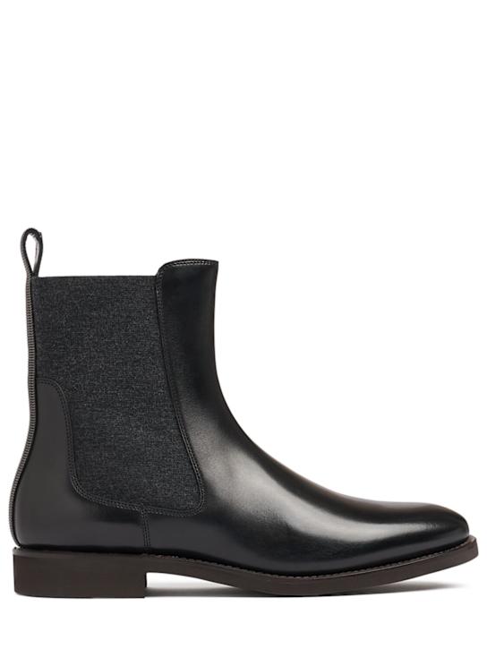 Luisaviaroma Stivaletti chelsea in pelle 10mm