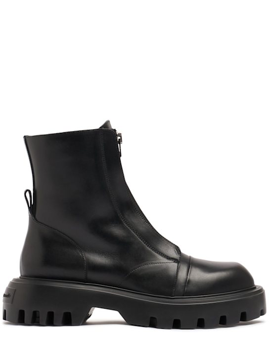 Luisaviaroma Stivaletti in pelle con zip