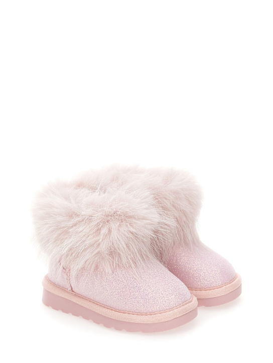 Luisaviaroma Stivaletti In Shearling Sintetico