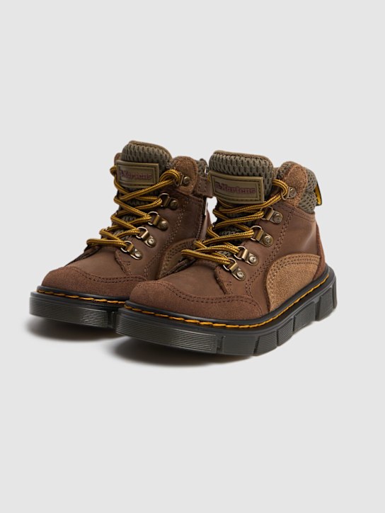Luisaviaroma Stivaletti Raffe Panel In Pelle