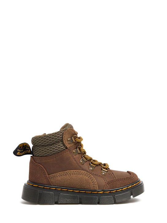 Luisaviaroma Stivaletti Raffe Panel in pelle