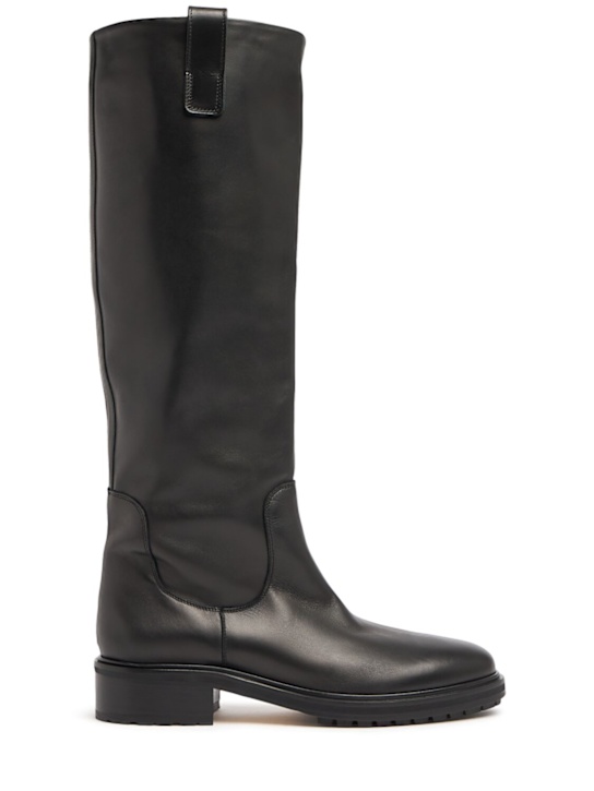 Luisaviaroma Stivali alti Henry in pelle 45mm