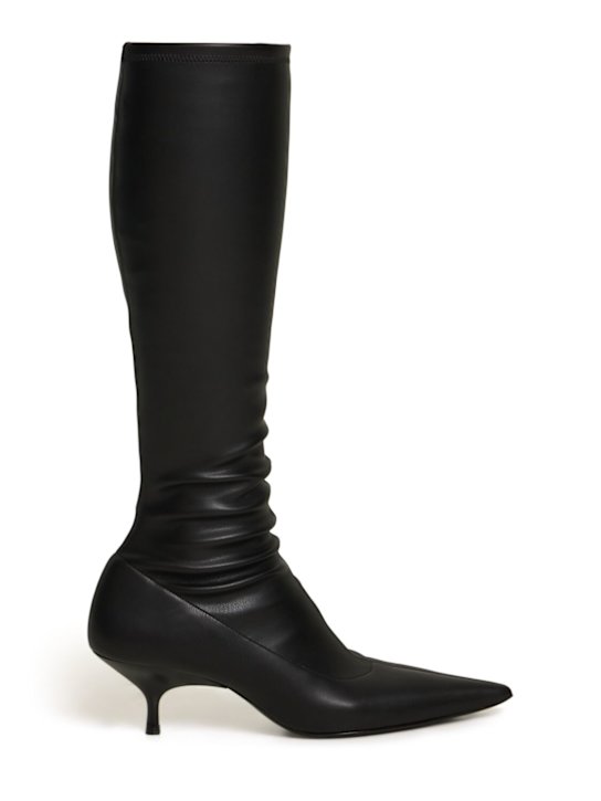 Luisaviaroma Stivali alti Hera in similpelle 50mm