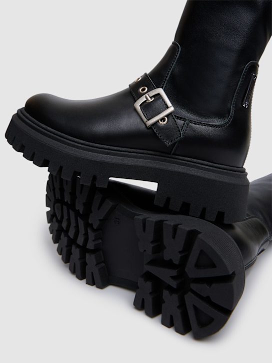 Luisaviaroma Stivali Alti In Pelle