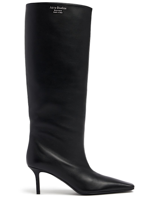 Luisaviaroma Stivali alti in pelle 70mm