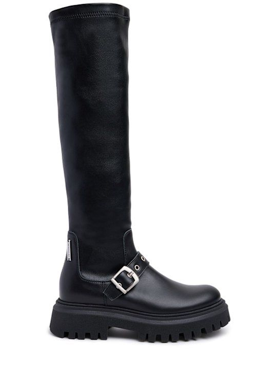 Luisaviaroma Stivali alti in pelle