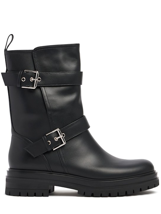 Luisaviaroma Stivali biker Thiago in pelle 20mm