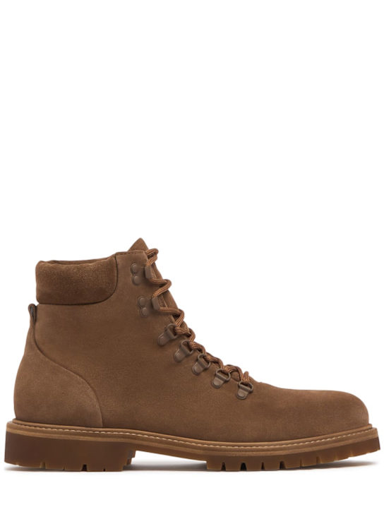 Luisaviaroma Stivali Boss in camoscio