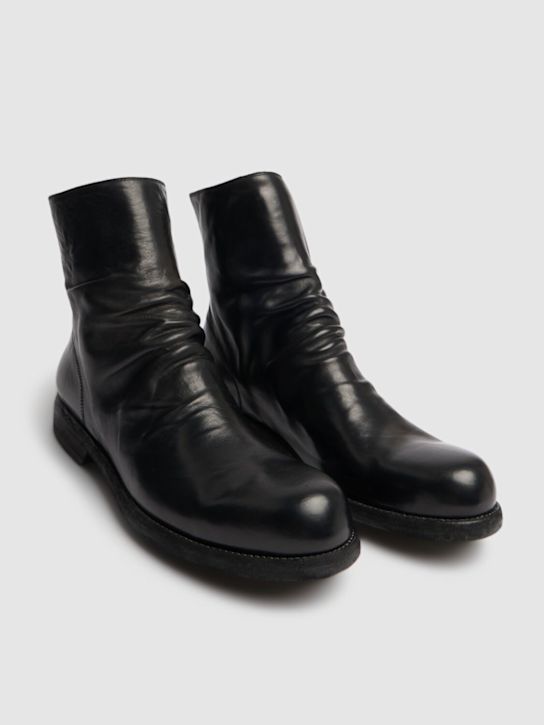Luisaviaroma Stivali Bulla In Pelle Con Zip