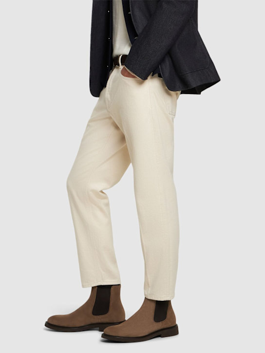 Luisaviaroma Stivali Chelsea In Camoscio